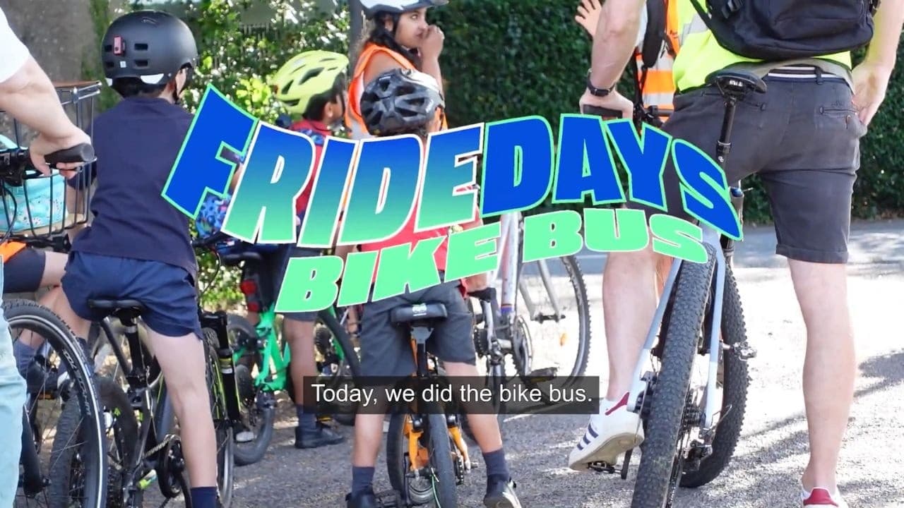 FRideDays: Cycling to school on the bike bus with The Heights Primary School